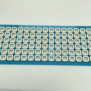 Junta de Silicona Cuadrada Troquelada con Fuerte Adhesión, Buen Sellado, Antideslizante y Resistente a Impactos, Utilizada para Productos Electrónicos - Product Image 1