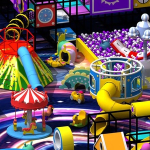 Parc d'aventure intérieur sur le thème <span class=keywords><strong>de</strong></span> l'espace, équipement <span class=keywords><strong>de</strong></span> terrain <span class=keywords><strong>de</strong></span> jeux, mini-carrousel, toboggan volcan, centre commercial FEC, aire <span class=keywords><strong>de</strong></span> jeux pour enfants - Product Image 1