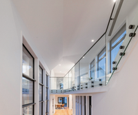 Support de sonde réglable moderne de haute qualité en acier inoxydable pour hôtel, villa, escalier et balcon, résistant à l'eau/à la rouille