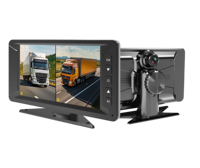 DVR de camion professionnel 4 canaux 4G GPS avec caméra de recul ADAS, vision nocturne et visualisation à distance pour la surveillance des flottes commerciales