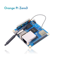 Orange Pi Zero3 1G/1.5GB/2G/4G RAM Allwinner H618 64-bit WiFi5+BT 5.0 Port LAN Gigabit Mini PC Komputer Papan Tunggal