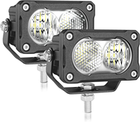 Nouveau phare de conduite LED Shinemien SM-926H 3 pouces 40W, combiné spot/projecteur, feux auxiliaires de recul, IP67, boîtier en aluminium moulé sous pression, 9-32V