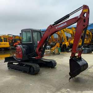 Excavadora usada Yanmar Vio55, Yanmar 55 original de Japón, mini excavadora con certificación EPA y CE, excavadora pequeña para uso doméstico y agrícola. - Product Image 1