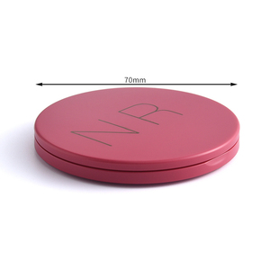 Portable Custom Logo ABS Round Dual Side Cosmetic Pink Fold <b>Compact</b> Pocket <b>Mirror</b> - Product Image 2