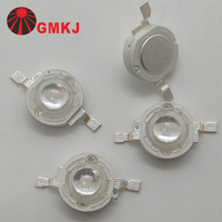 GMKJ Puce LED haute puissance 1w 3w UVA uv 365nm 370nm pour lampes de poche uv