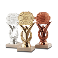 Offre Spéciale haute qualité avec tasse de trophée de Sport en métal personnalisé