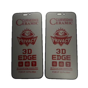 Protector <span class=keywords><strong>de</strong></span> Pantalla Mate Suave Anti-Espía para iPhone 17 Max, <span class=keywords><strong>Película</strong></span> Protectora <span class=keywords><strong>de</strong></span> Cerámica Nano 3D ESD, Anti-Miradas, PET Anti-Rayones - Product Image 3