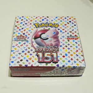 Confezione Sigillata Originale Versione Giapponese TCG 151 SV2A Scarlet & Violet Paper Booster Pack PTGG Scatola <span class=keywords><strong>Gioco</strong></span> da Tavolo - Product Image 1