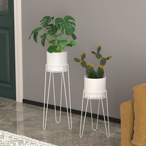 Support à <span class=keywords><strong>fleurs</strong></span> en forme d'épingle à cheveux, support à <span class=keywords><strong>fleurs</strong></span> en <span class=keywords><strong>métal</strong></span> de haute qualité pour l'intérieur et l'<span class=keywords><strong>extérieur</strong></span>, support à plantes de style mid-century pour la décoration de la maison - Product Image 3