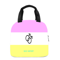 Sac à déjeuner arc-en-ciel Victory Over AIDS pour femmes et hommes, sac fourre-tout réutilisable, sacs à déjeuner isothermes pour le travail, le pique-nique, l'école ou les voyages