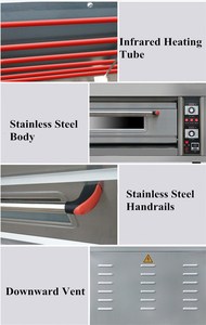 Khí thép không gỉ điện thương mại bánh ngọt Thiết bị làm bánh bánh mì ống lò nướng/bánh mì và Máy làm bánh - Product Image 3