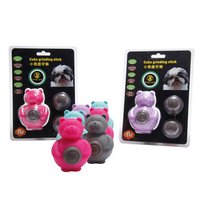 Fabrika pet diş taşlama sopa temizleme bulmaca sıkıntı rahatlatmak oyuncaklar bite dayanıklı sığır kokulu silikon köpek çiğneme oyuncaklar - Product Image 4