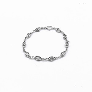 Pulsera de Cadena para Ojo de Tigre Yunnique, Joyería Unisex, Regalo con Diseño Geométrico, Hecho en Guangzhou GZYB-0581 - Product Image 1