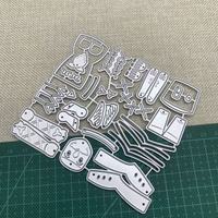 Matrice de découpe en métal pour albums photo DIY, boîtes cadeaux, cartes en papier, cartes de vœux et scrapbooking