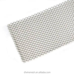 Cortina de Cadena de Aluminio con Gancho en S para Mosquitera, Cortina de Cadena de Metal de Doble Eslabón para Separación de Ambientes y Decoración - Product Image 1