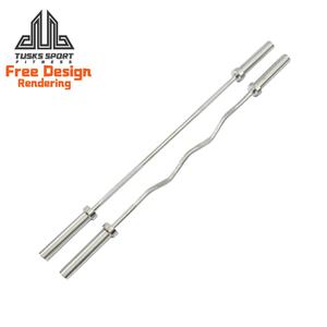 Attrezzatura Fitness per Allenamento e Competizione, Bilanciere Regolare per Sollevamento Pesi e Powerlifting - Product Image 1