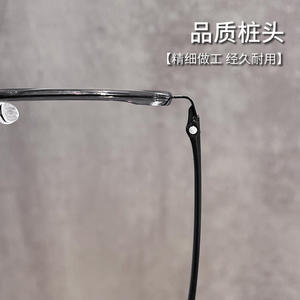 Montures de lunettes rectangulaires Danyang 2675, monture complète en plastique, design confortable pour hommes - Product Image 2