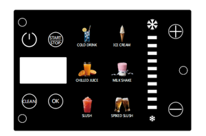 Machine à glace domestique OEM portable 1,5 litre en acier inoxydable, machine à granita automatique avec récipient transparent 220W, 6 préréglages - Product Image 5