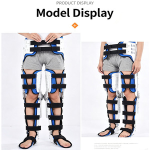 Ortesis Ajustable para Cadera, Rodilla, Tobillo y Pie, Soporte para Pierna y Rodilla para Recuperación de Fracturas y Rehabilitación Postoperatoria de Rodilla - Product Image 6