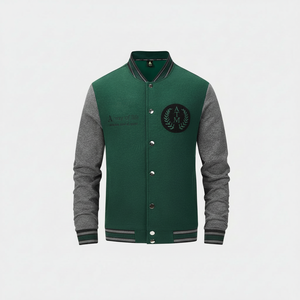 Blousons bombardiers pour hommes à bas prix nouvelle mode Blouson aviateur classique de baseball Veste universitaire pour l'hiver - Product Image 1