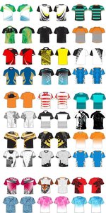 Maillot de rugby au design élégant et élégant Vêtements respirants durables à séchage rapide de meilleure qualité pour les matchs de balle - Product Image 3