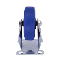 3/4/5inch Roulette pivotante à usage moyen Roues industrielles en caoutchouc Fabricants de roulettes pour chariot