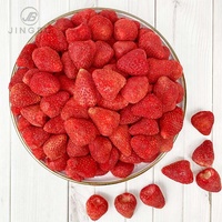 Hete Verkoop Laaggeprijsde Gevriesdroogde Hele Aardbeien Verse En Zoete Smaak Gesneden Gedroogd Fruit In Bulkverpakking