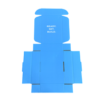 Boîte d'expédition A4 personnalisable en carton recyclé, écologique, imperméable, pour envoi aérien, avec découpe et gaufrage