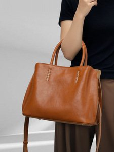 New Fashion Designer Crossbody <b>Bags</b> High Quality Genuine Leather Shoulder Messenger <b>Bag</b> Casual Totes Women Handbags and Purses - Product Image 2