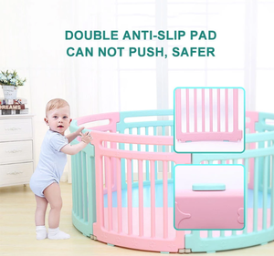 Seguridad fácil Asamblea respetuoso del medio ambiente de los niños cerca de plástico bebé interior rosa <span class=keywords><strong>Parque</strong></span> - Product Image 5