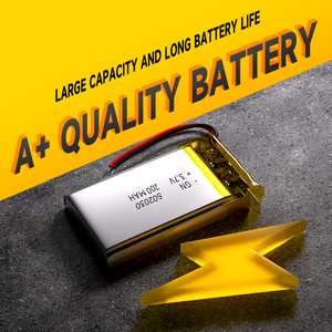 Batería Recargable de Polímero de Litio 502030 de 3.7v y 200mah, Venta al Por Mayor - Product Image 3