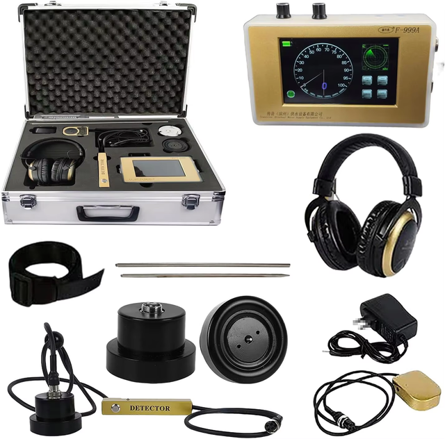 New F999A Acoustic Water Leak Detector Tester Machine Industrial Underground Pipeline Leakage Detector