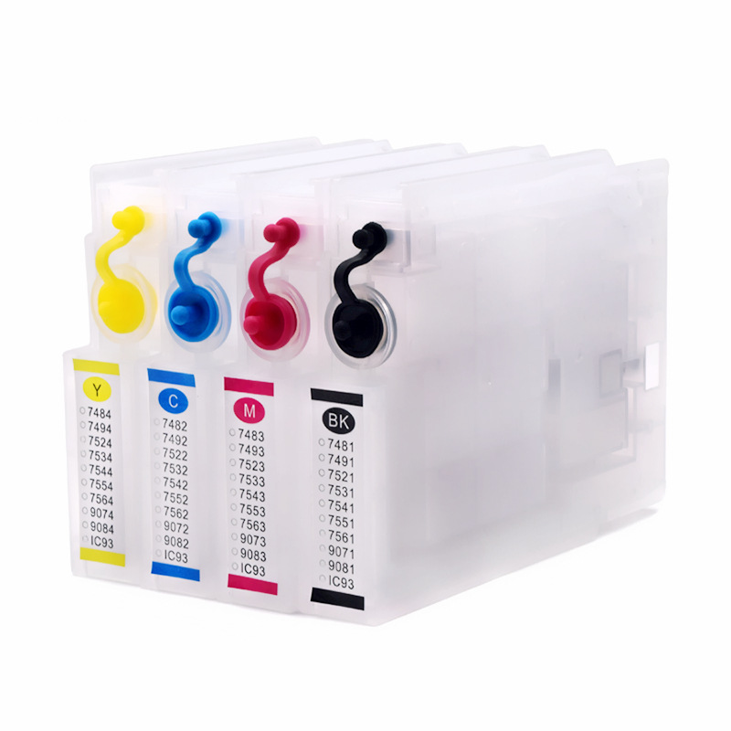 Goosam перезаправляемый картридж T7551-T7554 T7551 для Epson рабочей силы WF-8010 WF-8090 WF-8590 WF-8510 принтер