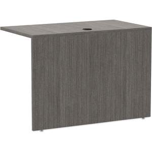 Alera Valencia Series Reversible Return/Bridge Shell 42w X 23.63d X 29.5h Gris Métal 42w X 23.63d X 29.5h Gris - Product Image 6