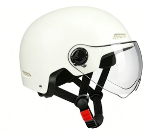Nuevo Casco para Patinete Eléctrico para Adultos con Acabado Mate, Correa Mágica Ajustable, ABS Ligero, Marca <span class=keywords><strong>YT</strong></span>, Largo/Corto, Transparente y Tintado - Product Image 2