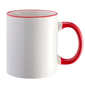 Taza de café impresa personalizada, tazas mágicas sensibles al calor, personalizables por sublimación, en blanco, 11 oz