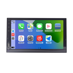 Yosovlamp 7-Inch Carplay Và Tự Động Xe <span class=keywords><strong>MP5</strong></span> Di Động Kết Nối Máy Nghe Nhạc Xe MP4 Thẻ Đài Phát Thanh Máy Chèn Với Bluetooth - Product Image 1