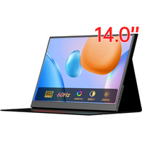 Eimio OEM ODM Monitor Portátil de 14 Pulgadas Fácil de Transportar para Computadoras Portátiles, Relación de Aspecto 16:10, Monitor Portátil Extendido