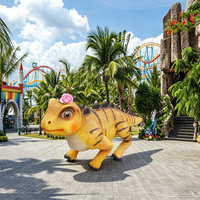 Maßgefertigter Realistischer Animatronischer Niedlicher Dimetrodon-Hund Ferngesteuertes Laufendes Springendes Roboter-Haustier Wasserdicht für Innen und Außen