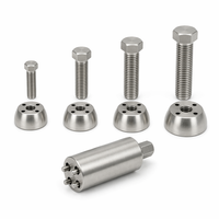 Écrou de sécurité antivol, vis de verrouillage hexagonale en acier inoxydable OEM personnalisée, anti-effraction, M8 M10 M12, adaptable universellement pour rénovation/mise à niveau