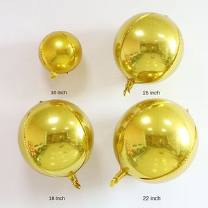 Globo de Helio de Aluminio 4D Estéreo Transfronterizo de 10, 15, 18, 22, 32 Pulgadas para Fiestas de Cumpleaños y Celebraciones Navideñas - Product Image 3