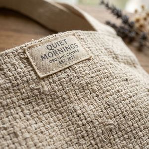 Custom Fashion Oversized Tote <b>Bags</b> for Women Eco-Friendly Rope Handle Canvas with Zipper Closure and Custom Printed Logo - Product Image 4