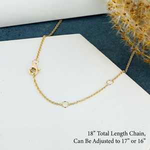 18k Gold Diamond Halo <b>Necklace</b>: Emerald Cut Sapphire, <b>Ruby</b>, or Emerald - Product Image 4