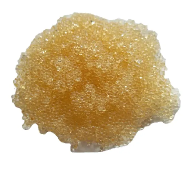 China Supply Cation exchange resin 001 * 7 mixed bed water treatment boiler water softening exchange resin