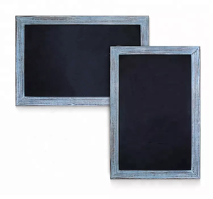 Pizarra magnética personalizada rústica de madera quemada para pared - Product Image 2