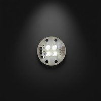 Module LED R2T XML2 RGBW 10W, angle de vision 120°, IP20, intérieur/extérieur, DC12V/24V, CRI80, garantie 3 ans, pour éclairage de scène