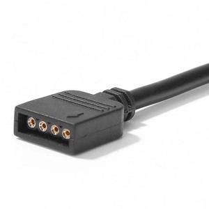 Cantell 12V 4Pin hembra a SM 4Pin macho placa base RGB adaptador Cable de conversión para <span class=keywords><strong>PC</strong></span> ordenador - Product Image 2