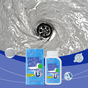 Polvere Disotturante per Scarichi, Pulisce le Uscite di Lavandini, WC e <span class=keywords><strong>Cucina</strong></span>, Dissolve lo Sporco per Prevenire Ostruzioni - Product Image 4