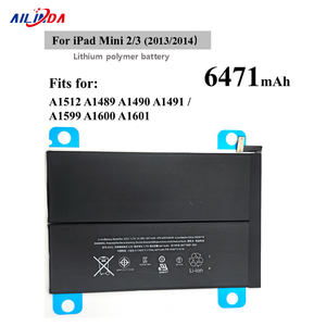 伊琳达高品质 6471mAh 锂聚合物平板电脑电池 适用于 iPad Mini 2/3 2013 2014 型号 可充电电池 - Product Image 5