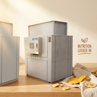 Automatische warmtepomp ananasdroger 300kg-2000kg PLC-besturing 304 roestvrij staal voor grootschalige commerciële productie